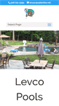 Mobile Screenshot of levcopools.com